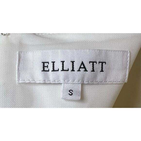 Elliatt Juke Embroidered Balloon Sleeve Mini Dress NWOT Size Small - Picture 11 of 12